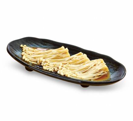 เห็ดเข็มทองผัดเนย